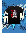 Camiseta Negra Demon Slayer Akaza | camiseta anime