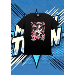 Camiseta Negra Demon Slayer Nezuko | camiseta anime