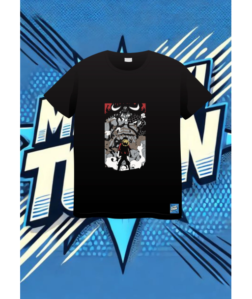 Camiseta Negra One Piece Luffy Vs Kaido | camiseta anime