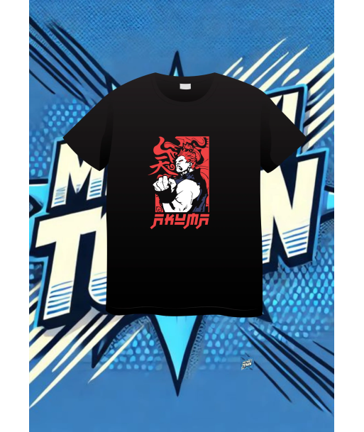 Camiseta Negra Street Figther Akuma | camiseta anime