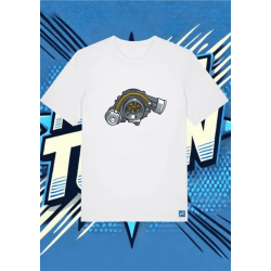 Camiseta Blanca Asphalt Racers1 | camiseta anime