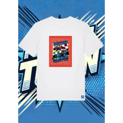 Camiseta Blanca Barcelona Grand Prix1 | camiseta anime