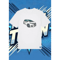 Camiseta Blanca Boosted Drive1 | camiseta anime