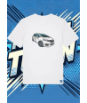 Camiseta Blanca Boosted Drive1 | camiseta anime