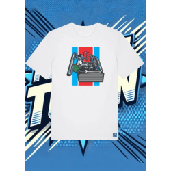 Camiseta Blanca Dark Torque1 | camiseta anime