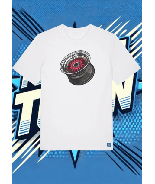 Camiseta Blanca Engine Roar1 | camiseta anime