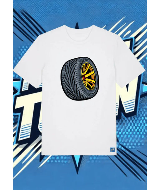 Camiseta Blanca Full Throttle1 | camiseta anime