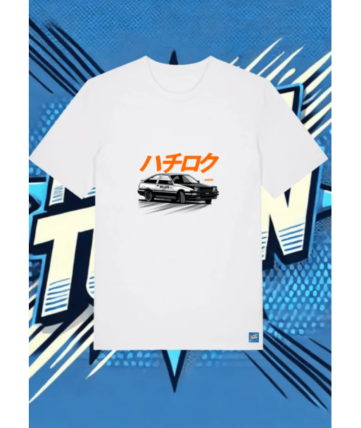 Camiseta Blanca Furious Drive1 | camiseta anime