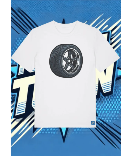 Camiseta Blanca Fusion Track1 | camiseta anime