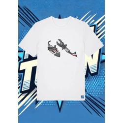 Camiseta Blanca Hyper Motion1 | camiseta anime