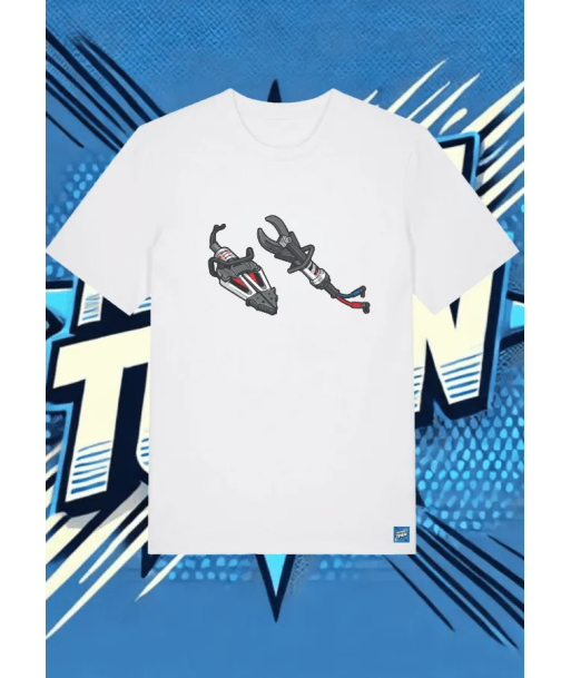 Camiseta Blanca Hyper Motion1 | camiseta anime