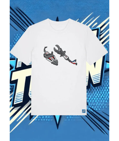 Camiseta Blanca Hyper Motion1 | camiseta anime