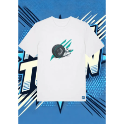 Camiseta Blanca Nitro Vision1 | camiseta anime