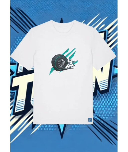 Camiseta Blanca Nitro Vision1 | camiseta anime