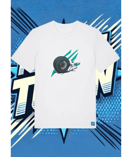 Camiseta Blanca Nitro Vision1 | camiseta anime