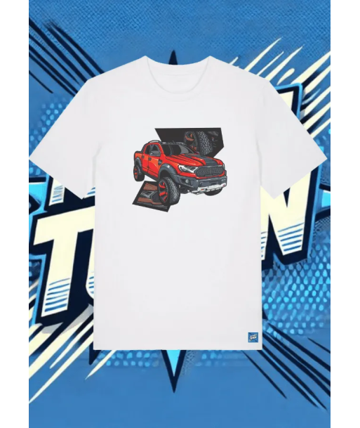 Camiseta Blanca Overdrive X1 | camiseta anime