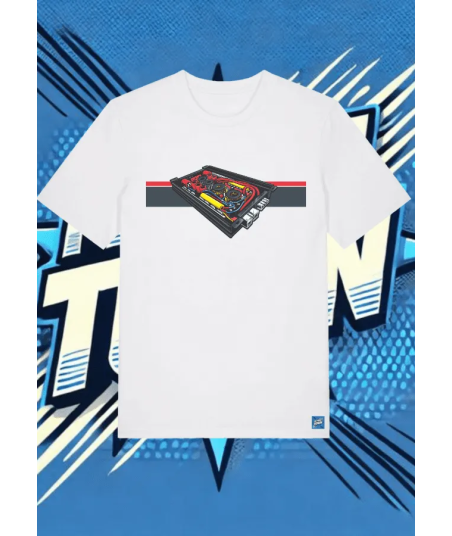 Camiseta Blanca Power Rush1 | camiseta anime