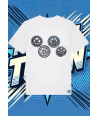 Camiseta Blanca Speed Track1 | camiseta anime