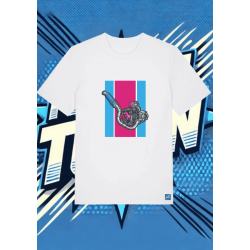 Camiseta Blanca Track Hunters1 | camiseta anime