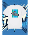 Camiseta Blanca Twin Turbo1 | camiseta anime