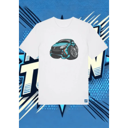 Camiseta Blanca Underground Drift1 | camiseta anime