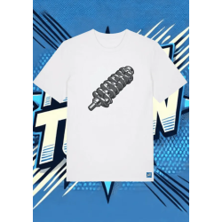 Camiseta Blanca Urban Torque1 | camiseta anime