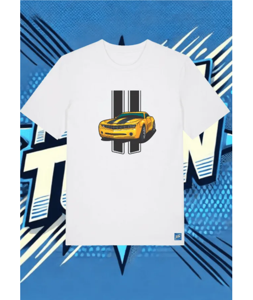 Camiseta Blanca Velocity Burn1 | camiseta anime