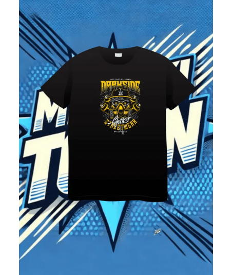 Camiseta Negra Darkside Ghetto1 | camiseta anime