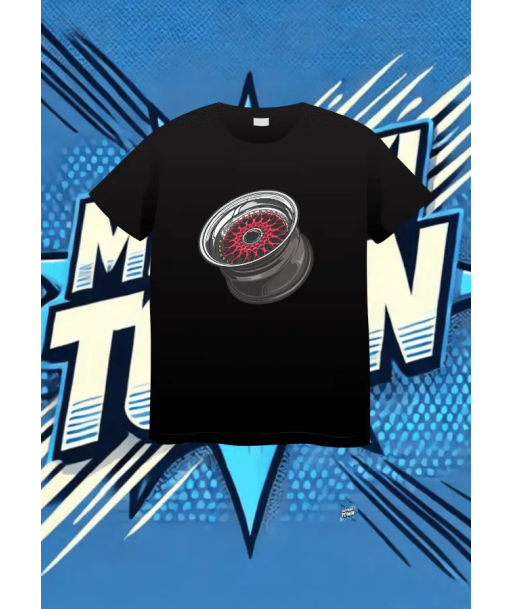 Camiseta Negra Engine Roar1 | camiseta anime