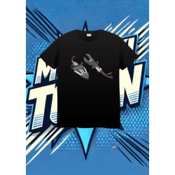 Camiseta Negra Hyper Motion1 | camiseta anime