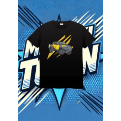 Camiseta Negra Motor Beast1 | camiseta anime