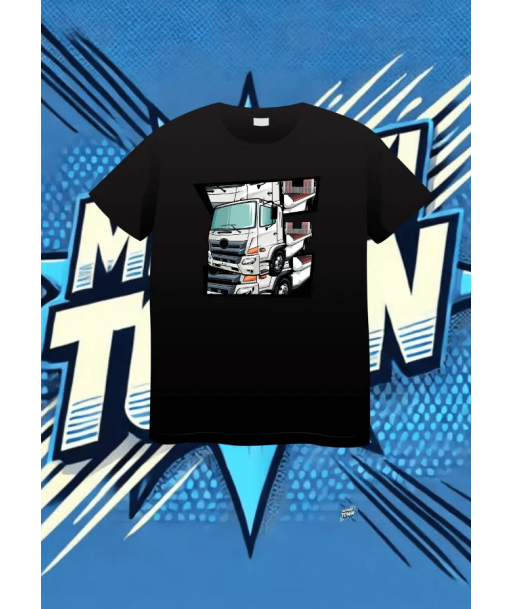 Camiseta Negra Night Burners1 | camiseta anime