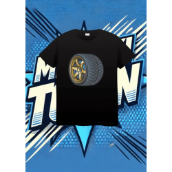 Camiseta Negra Nitro Edge1 | camiseta anime