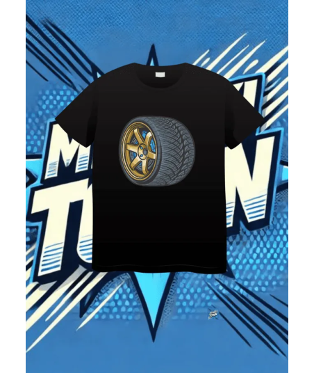 Camiseta Negra Nitro Edge1 | camiseta anime