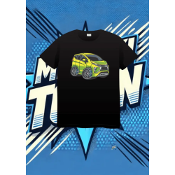 Camiseta Negra Nitro Speed1 | camiseta anime