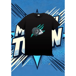 Camiseta Negra Nitro Vision1 | camiseta anime