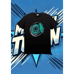 Camiseta Negra Rapid Drive1 | camiseta anime