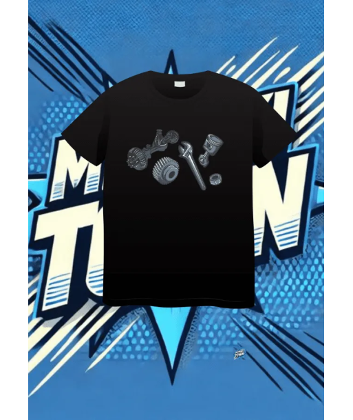 Camiseta Negra Rev Line1 | camiseta anime