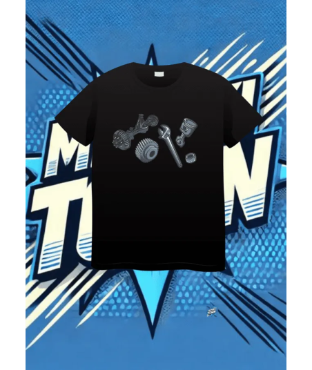 Camiseta Negra Rev Line1 | camiseta anime