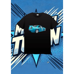 Camiseta Negra Skyline Rear View1 | camiseta anime