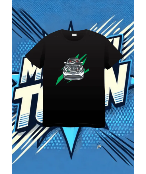 Camiseta Negra Speed Pulse1 | camiseta anime