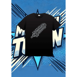 Camiseta Negra Urban Torque1 | camiseta anime