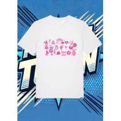 Camiseta Blanca Barbie Come On Barbie Lets Go Party Barbie1 | camiseta