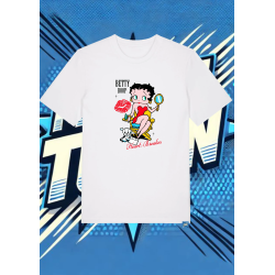 Camiseta Blanca Betty Boop Betty Boop1 | camiseta anime