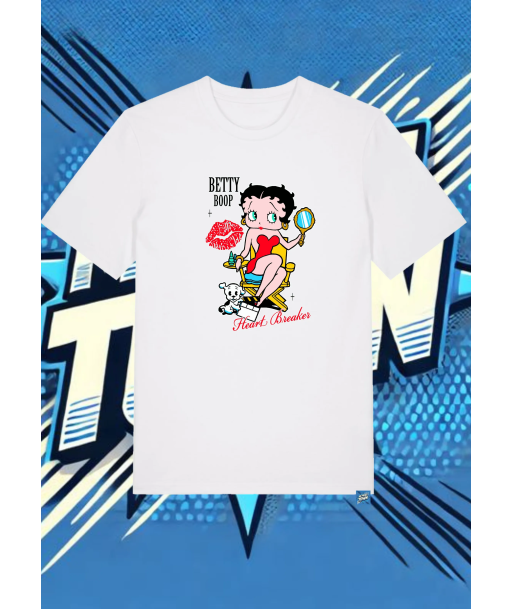 Camiseta Blanca Betty Boop Betty Boop1 | camiseta anime