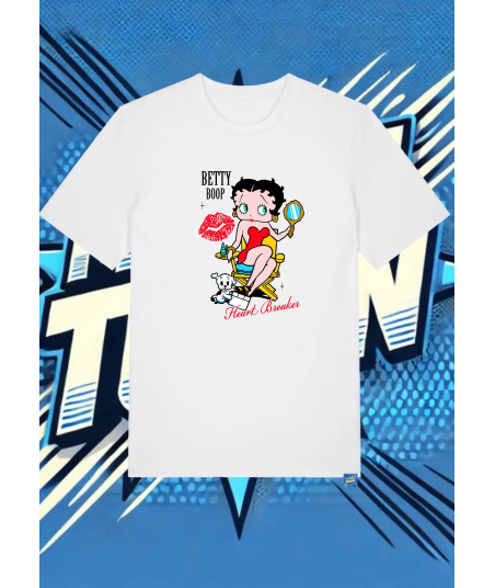 Camiseta Blanca Betty Boop Betty Boop1 | camiseta anime