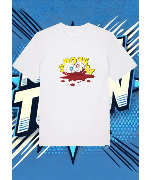 Camiseta Blanca Bob Esponja Sangriento Bob Esponja1 | camiseta anime