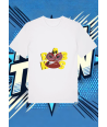 Camiseta Blanca Cangrejo Bob Esponja1 | camiseta anime