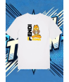 Camiseta Blanca Garfield Roma Garfield1 | camiseta anime