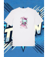 Camiseta Blanca Hello Kitty Love Hello Kitty1 | camiseta anime